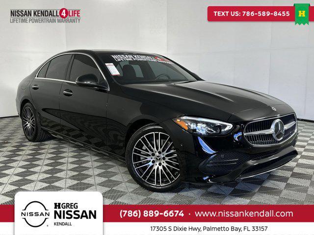 used 2024 Mercedes-Benz C-Class car, priced at $36,498