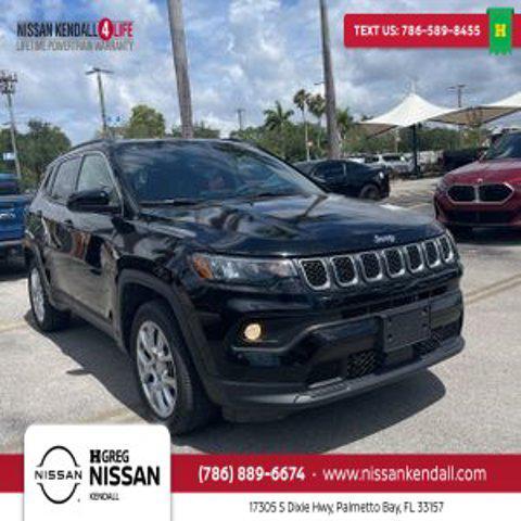 used 2023 Jeep Compass car, priced at $25,498