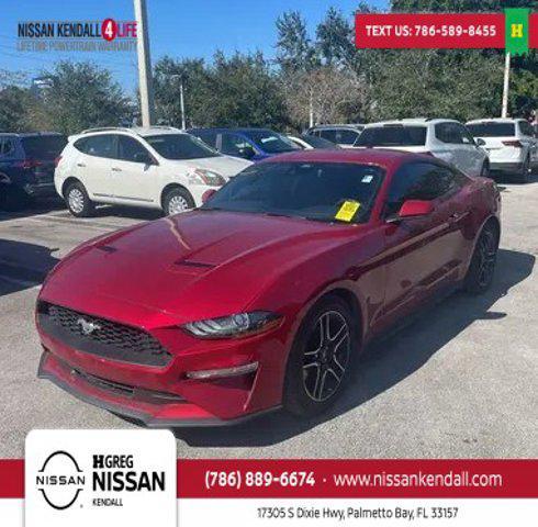 used 2022 Ford Mustang car, priced at $22,498