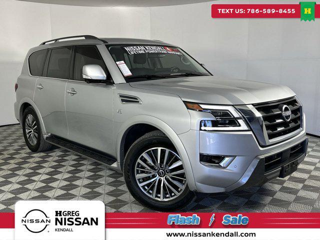 used 2021 Nissan Armada car, priced at $22,998