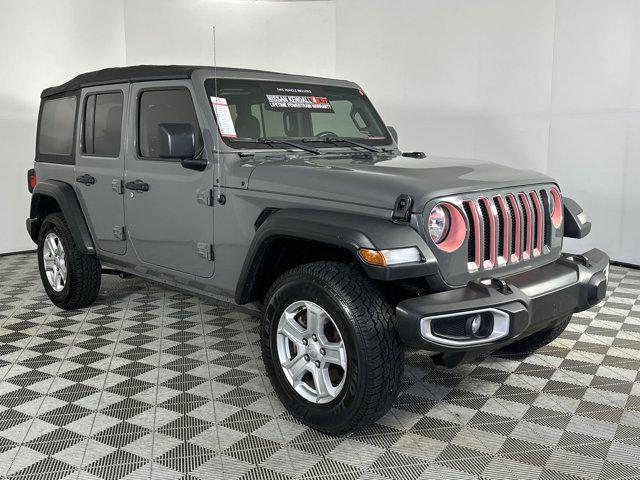 used 2020 Jeep Wrangler Unlimited car, priced at $23,998