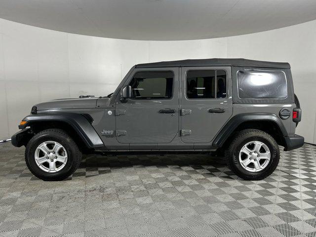 used 2020 Jeep Wrangler Unlimited car, priced at $23,998