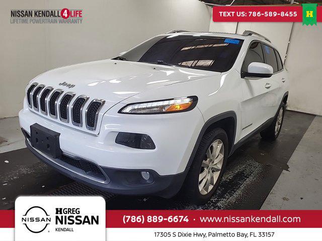 used 2017 Jeep Cherokee car, priced at $13,498