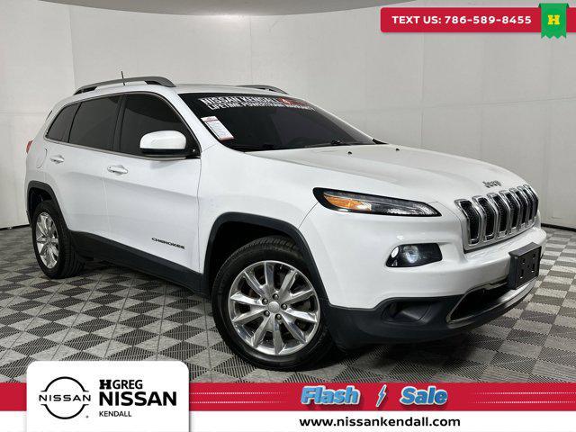 used 2017 Jeep Cherokee car, priced at $10,998