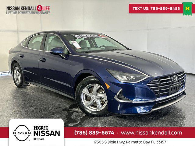 used 2022 Hyundai Sonata car, priced at $14,498