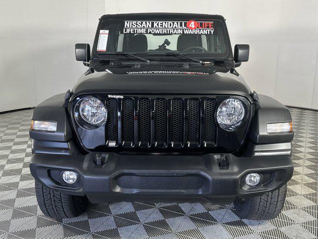 used 2023 Jeep Wrangler car, priced at $22,099