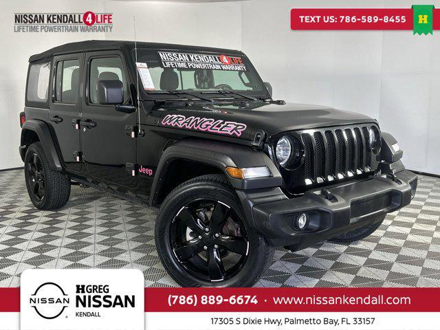 used 2023 Jeep Wrangler car, priced at $22,099