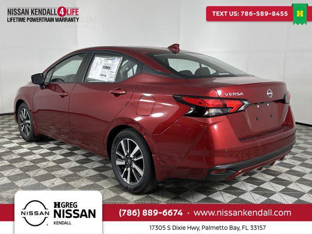 new 2025 Nissan Versa car, priced at $20,950