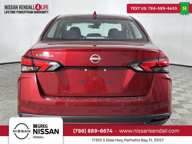 new 2025 Nissan Versa car, priced at $20,950