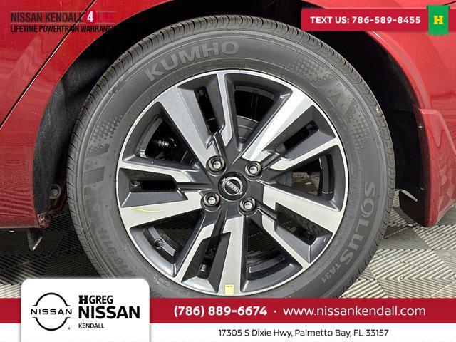 new 2025 Nissan Versa car, priced at $20,950