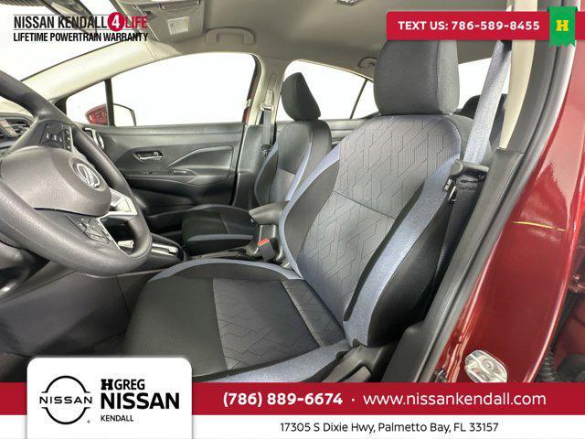 new 2025 Nissan Versa car, priced at $20,950