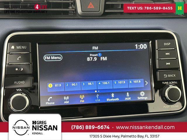 new 2025 Nissan Versa car, priced at $20,950