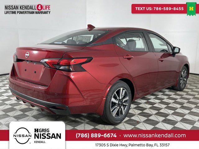 new 2025 Nissan Versa car, priced at $20,950