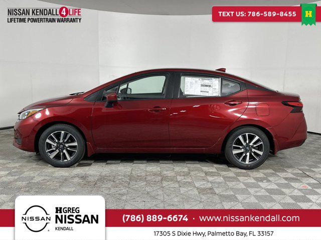 new 2025 Nissan Versa car, priced at $20,950