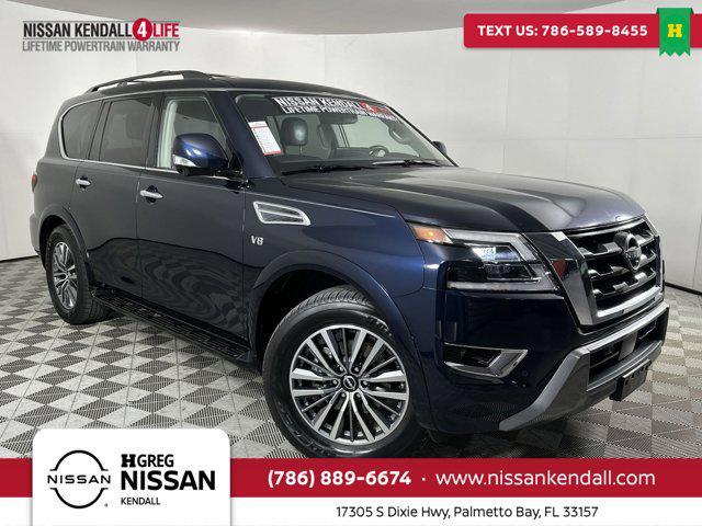 used 2022 Nissan Armada car, priced at $33,498