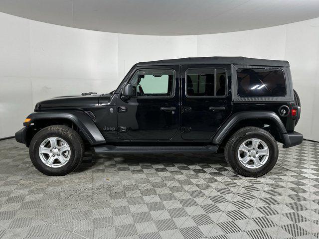 used 2022 Jeep Wrangler Unlimited car, priced at $28,998