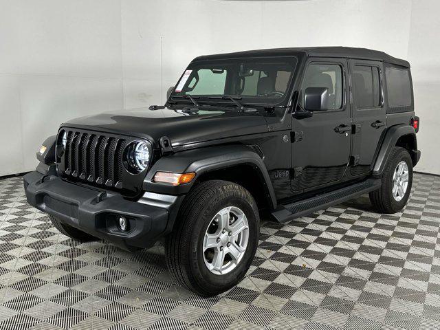 used 2022 Jeep Wrangler Unlimited car, priced at $28,998