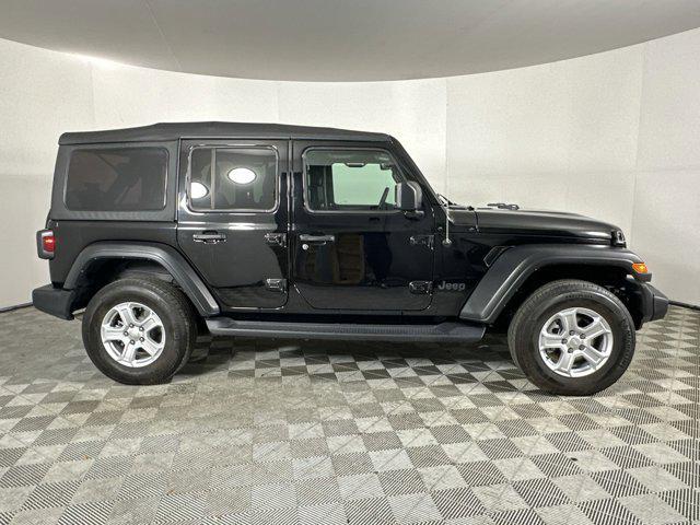 used 2022 Jeep Wrangler Unlimited car, priced at $28,998