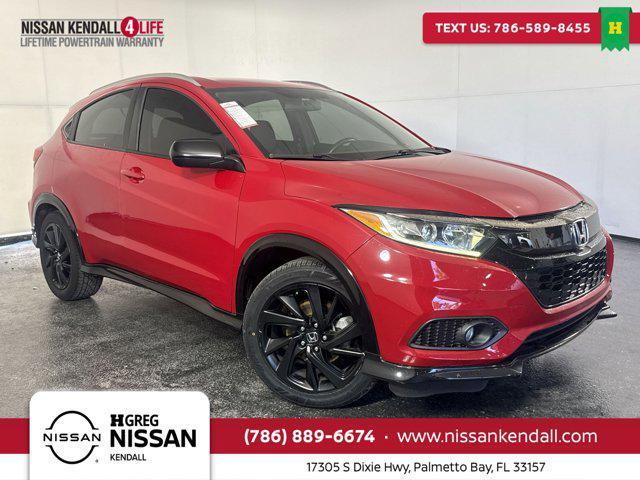 used 2022 Honda HR-V car, priced at $17,198