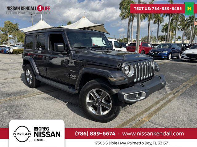 used 2020 Jeep Wrangler Unlimited car, priced at $28,998