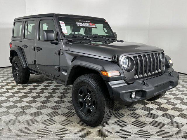 used 2021 Jeep Wrangler Unlimited car, priced at $23,891