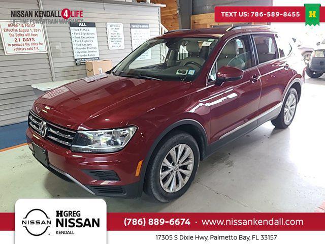 used 2018 Volkswagen Tiguan car, priced at $12,098