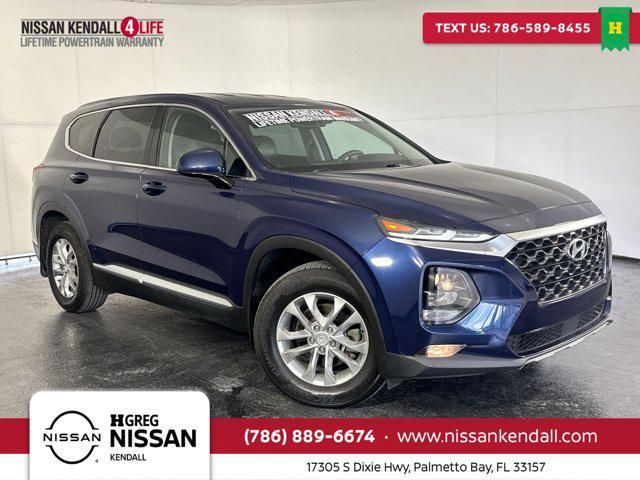 used 2019 Hyundai Santa Fe car, priced at $15,398