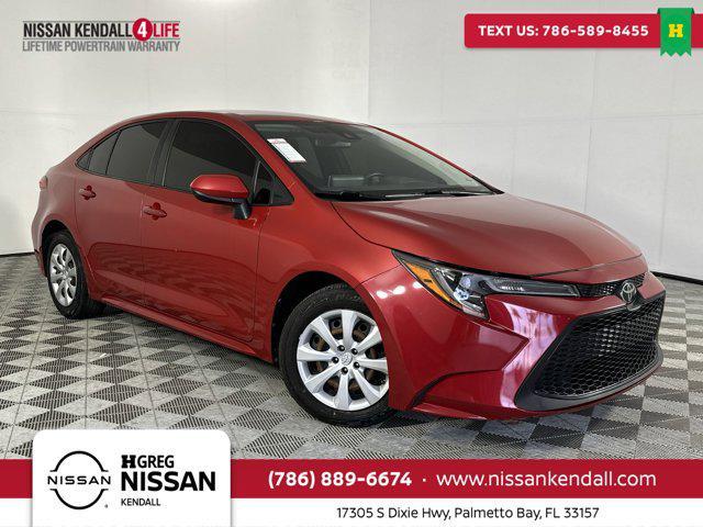used 2021 Toyota Corolla car, priced at $15,998
