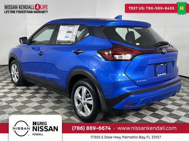 new 2025 Nissan Kicks car, priced at $21,551