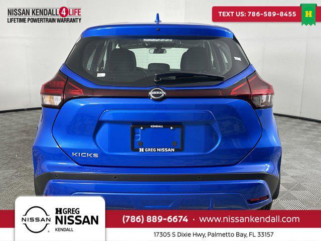 new 2025 Nissan Kicks car, priced at $21,551