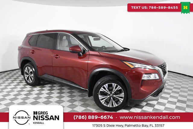 used 2021 Nissan Rogue car, priced at $18,997