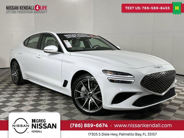 used 2025 Genesis G70 car, priced at $37,498