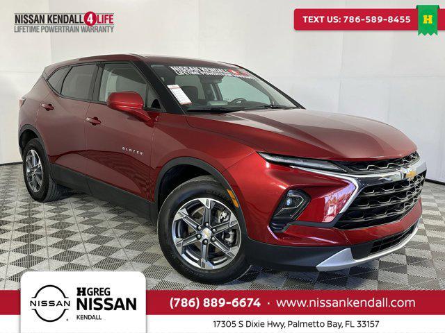 used 2023 Chevrolet Blazer car, priced at $22,998