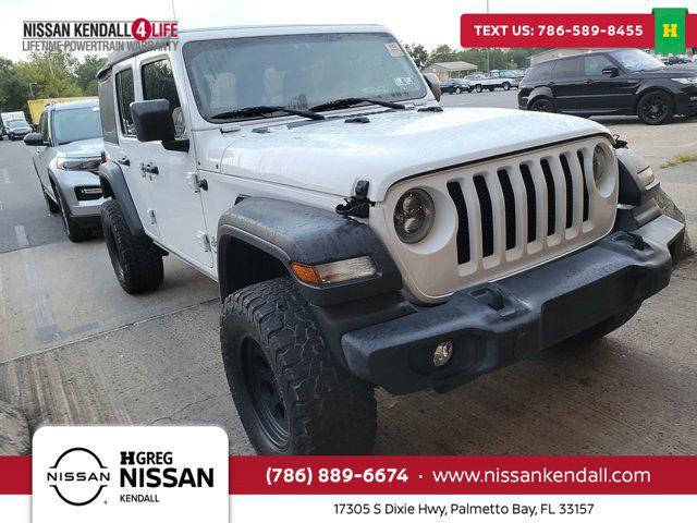used 2019 Jeep Wrangler Unlimited car, priced at $21,998