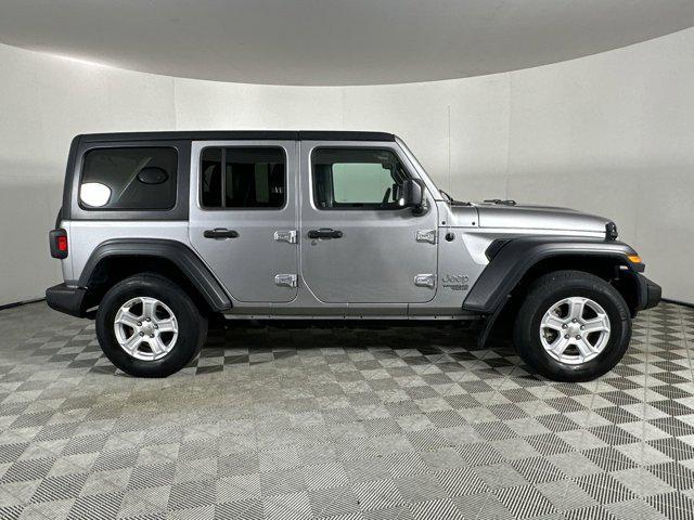 used 2020 Jeep Wrangler Unlimited car, priced at $24,491