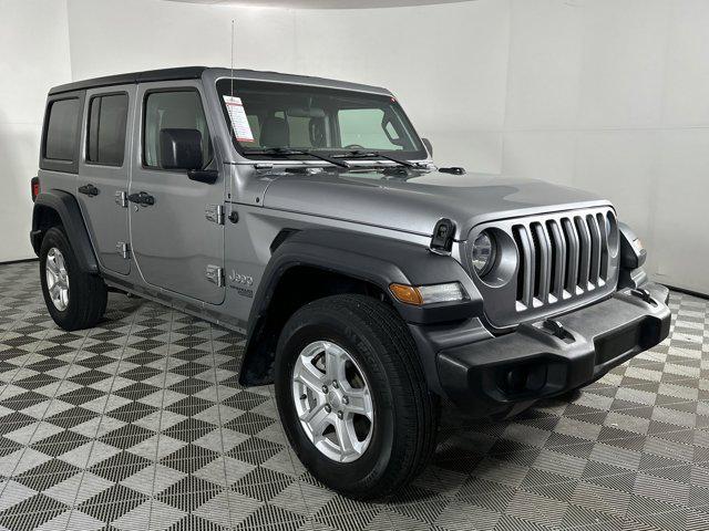 used 2020 Jeep Wrangler Unlimited car, priced at $24,491