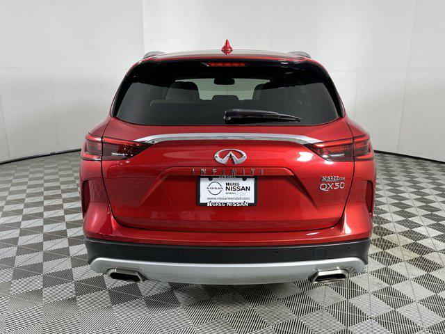 used 2021 INFINITI QX50 car, priced at $30,293