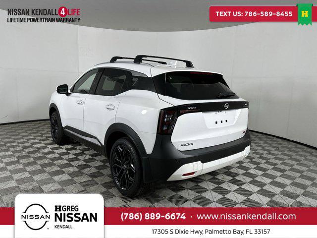 new 2025 Nissan Kicks car, priced at $26,179