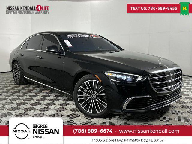used 2021 Mercedes-Benz S-Class car, priced at $58,997