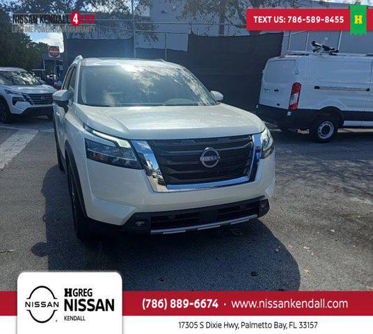 used 2022 Nissan Pathfinder car, priced at $27,498