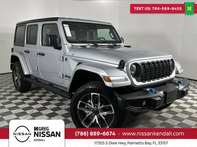 used 2024 Jeep Wrangler 4xe car, priced at $37,491