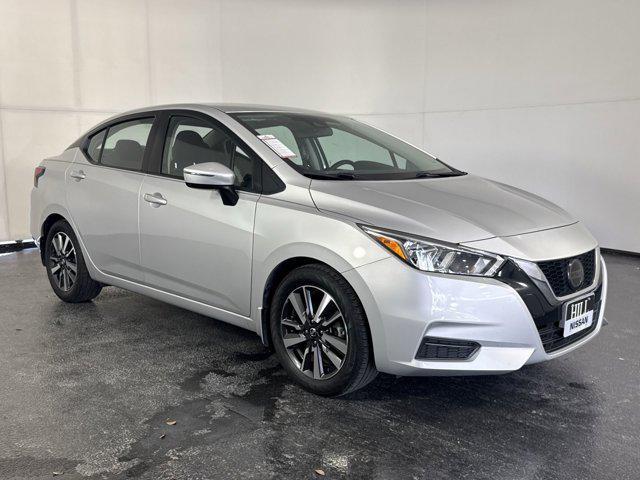 used 2020 Nissan Versa car, priced at $10,999