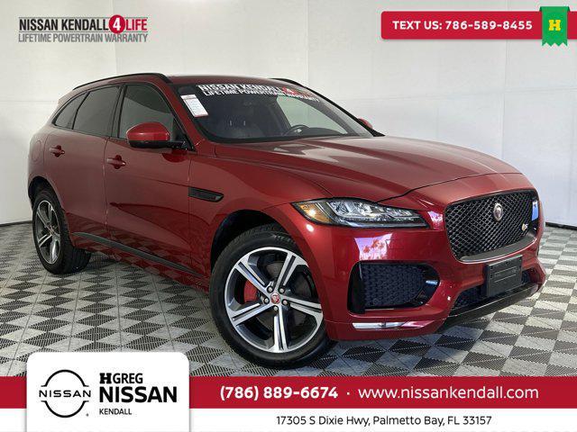 used 2017 Jaguar F-PACE car, priced at $17,498