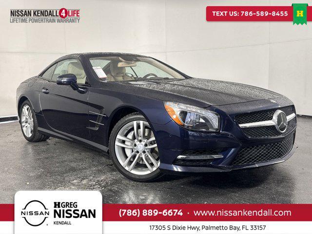 used 2015 Mercedes-Benz SL-Class car, priced at $34,498