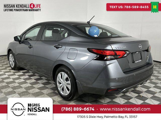 new 2025 Nissan Versa car, priced at $18,930