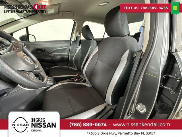 new 2025 Nissan Versa car, priced at $18,930