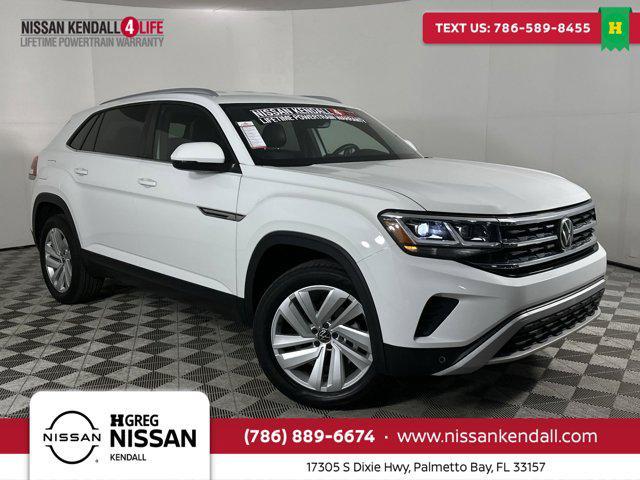 used 2022 Volkswagen Atlas Cross Sport car, priced at $24,998