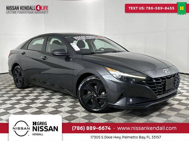 used 2021 Hyundai Elantra car, priced at $12,498