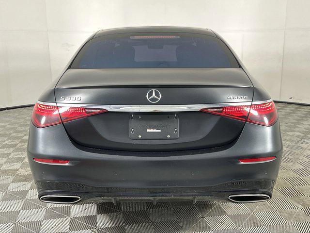 used 2022 Mercedes-Benz S-Class car, priced at $59,996