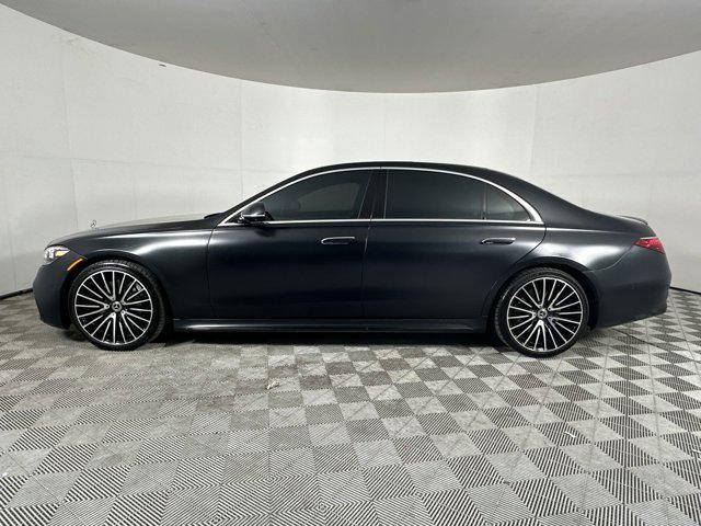 used 2022 Mercedes-Benz S-Class car, priced at $59,996
